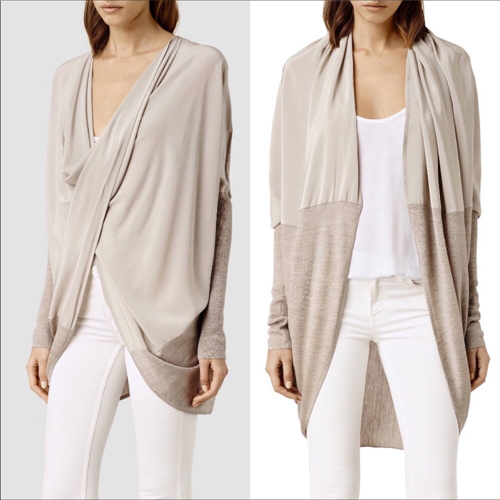 All Saints Merino Cardigan / Shrug